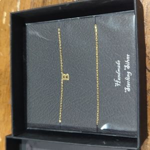 Belky Mood "B" necklace sterling silver